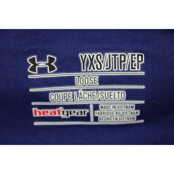 Under Armour 1/4zip Pullover Multi Color Size Yxs Long Sleeve - Picture 9 of 9